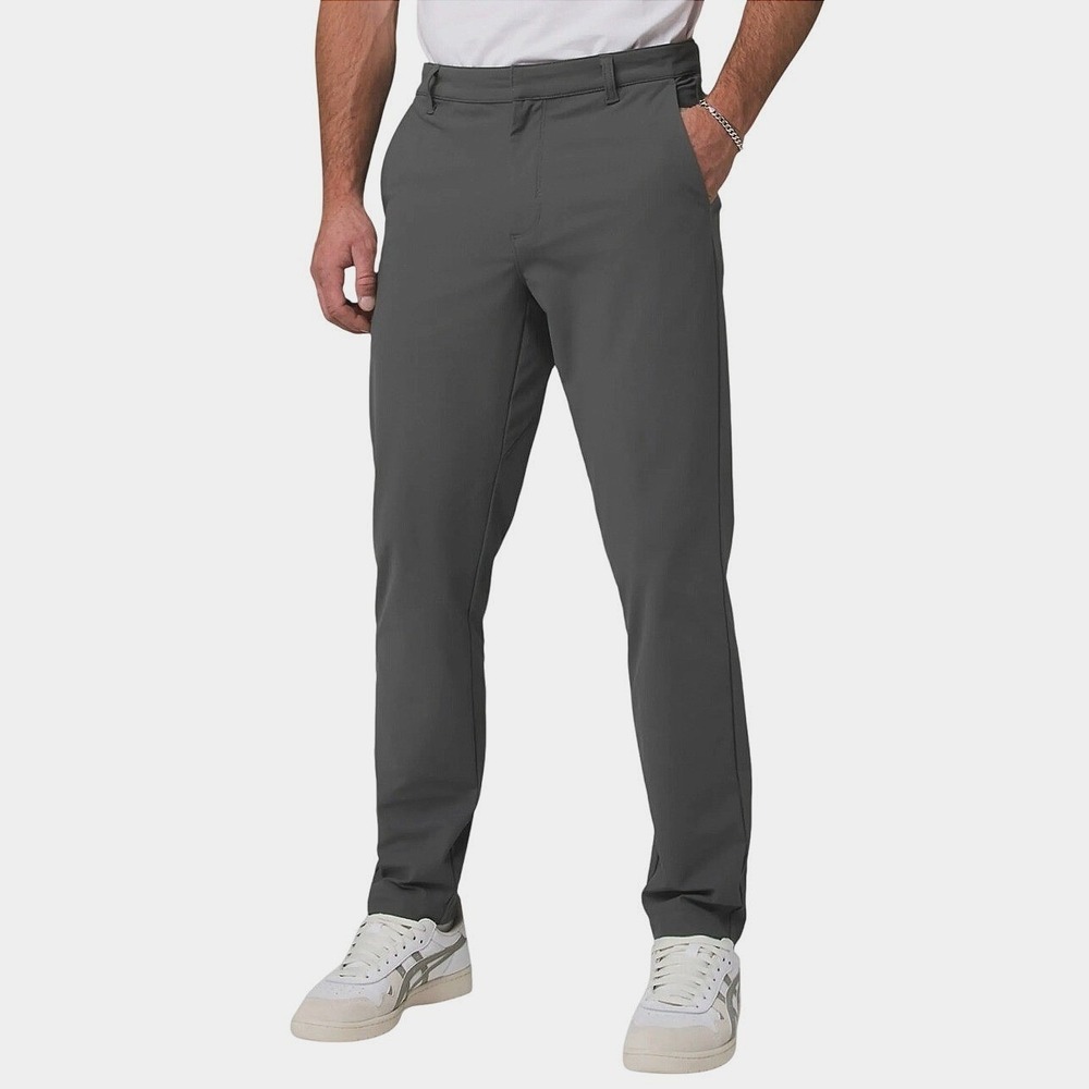 Fabletics The Don Pants‎ Mens 29x32 Grey Performance Preppy Golf Stretch Chinos